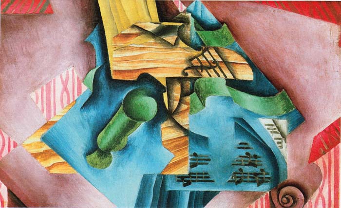 Violine and Glass